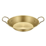 Soga 25cm Signature Dry Pot And crafted with 201 Material in Gold for Kitchen Essential, home & living, kitchen & dining, cookware, casserole dishes, ,  - NZ DEPOT 1
