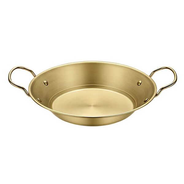 Soga 25cm Signature Dry Pot And crafted with 201 Material in Gold for Kitchen Essential, home & living, kitchen & dining, cookware, casserole dishes, ,  - NZ DEPOT 1