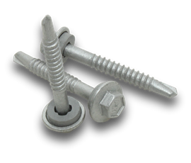 TEK SCREW 12GX45MM METAL PKT40 -