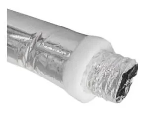 Buy HVAC Hyvent Insulated R0.6 Duct 6M 150Mm 110002 Front View