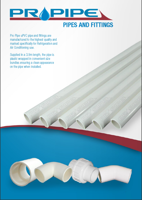 15mm PVC DRAIN PIPE 3.9M -