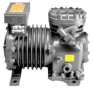 Buy Copeland Compressor - Dwm Copeland 1.0 Hp Semi Hermetic DKJ10X-EWL Front View