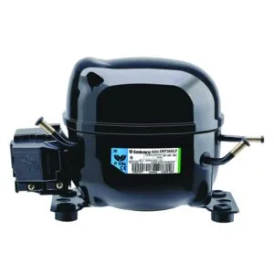 Buy Embraco Compressor - Embraco 1/6Hp R134A Med/High EMT50HDP Front View
