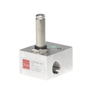Buy Danfoss – 2/2 Way Solenoid Valve Vdht 3/8E Nc Bsp 180L0092 Front View