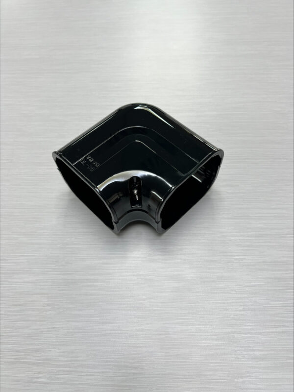 Duct 90 Elbow 80mm Black BDL-80 -