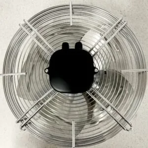 Buy Weiguang Ext. Rotor Fan - 350Mm - Weiguang - Stainless Steel - With Modified Guard YWF4E-350S-102/47-SS Front View