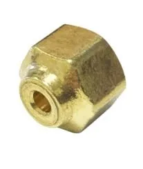 Buy JB Industries Fitting - Brass Reducing Flare Nut 5/8 F.Fl X 1/2 Tube RN10-08 Front View