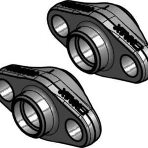 Buy Danfoss Flange Set, Flange, 10 Mm, Butt Weld 027N1112 Front View