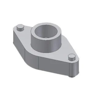 Buy Danfoss Flange Set, Flange, 32 Mm, Butt Weld 027N1230 Front View
