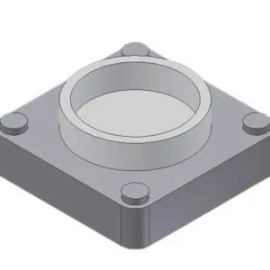 Buy Danfoss Flange Set, Flange, 65 Mm, Butt Weld 027N2565 Front View