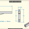 HVY DUTY CANTILEVER BRACKET X2 -