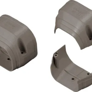 Buy Inaba - Duct End Fitting - 77Mm (Black) SE-77B Front View