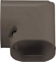 Buy Inaba - Flat Bend 90° Short Radius - 77Mm (Black) SKM-77B Front View