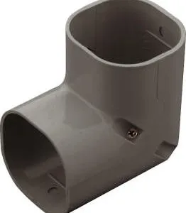 Buy Inaba - In-Corner Elbow 90° Long Radius - 77Mm (Black) SC-77B Front View