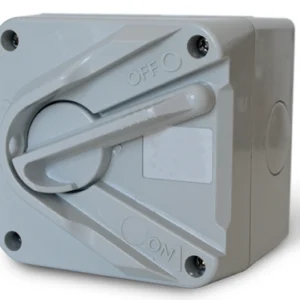 Buy Active Electrical Isolating Switch 1 Pole 20Amp Ip66 MIS120 Front View