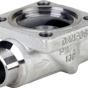 Buy Danfoss Multifunction Valve Body, Icv 20, Socket Weld, 20 Mm 027H1151 Front View