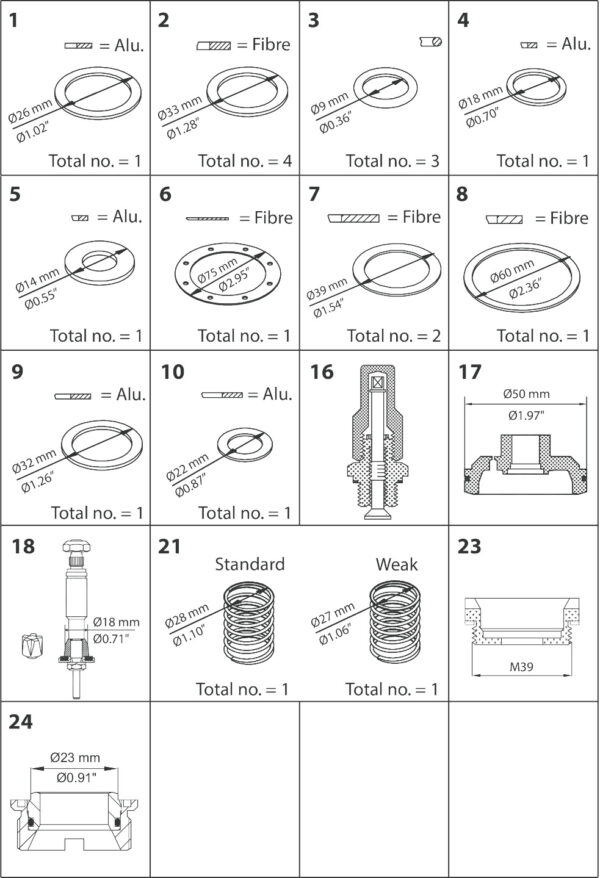 Industrial Valves, Industrial Valves, COMPONENTS.