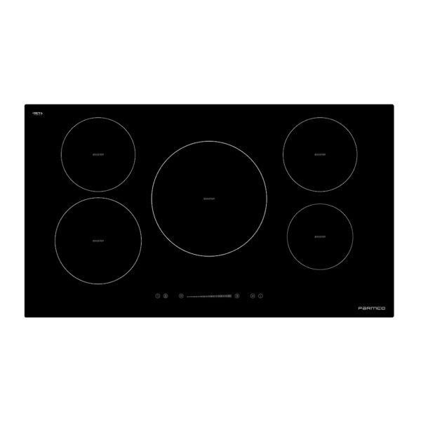 Parmco Cooktop 900Mm Black Induction 5 Burner  I  Series 3 - Nzdepot