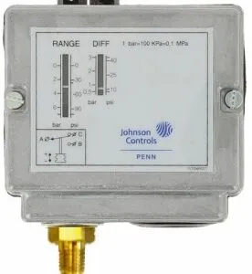 Buy Johnson Controls Penn High Pressure Control 3 To 30Bar P77AAA-9350 Front View