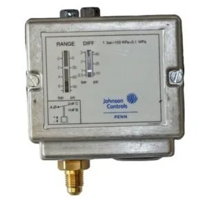 Buy Johnson Controls Penn Low Pressure Control 0.5 To 7 Bar P77AAA-9300 Front View