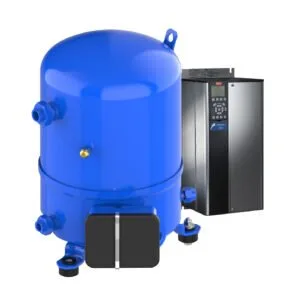 Buy Danfoss Reciprocating Compressor, Inverter, Vtz054Agnr1A 120B0002 Front View