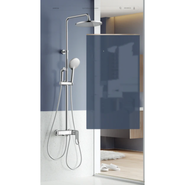 Shower Mixer - Arrow Bathroom 4 Function Shower Mixer System Rainfall Shower Combo, Shower Mixer - Nz Depot