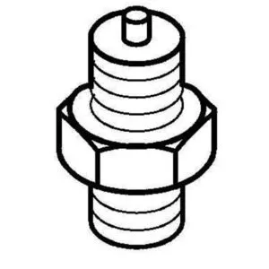Buy Danfoss Switches Accessories, Transition Nipple 060-010466 Front View