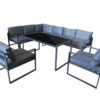 5pc Outdoor Corner Sofa Set PE rattan