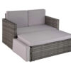 2pc Outdoor Sofa Set PE rattan