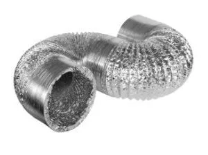 Buy HVAC Hyvent Flexible Nude Duct 400Mm Dia X 6M 160080 Front View