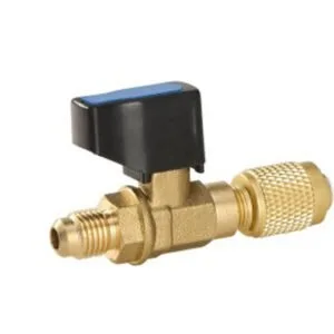 Buy Value - Hose Adapter - 5/16"M Sae To 1/4"F Sae Straight Valve CV10 Front View