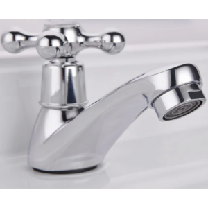 Basin Mixer -  Solid Brass Traditional Double Basin Taps, Basin Mixer - NZ DEPOT