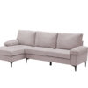 Adriana Sectional Sofa Linen Grey