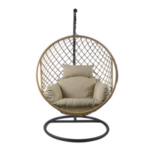 DS Jade Swing Chair Khaki Grey+Beige