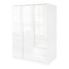 Serena Wardrobe L120 White
