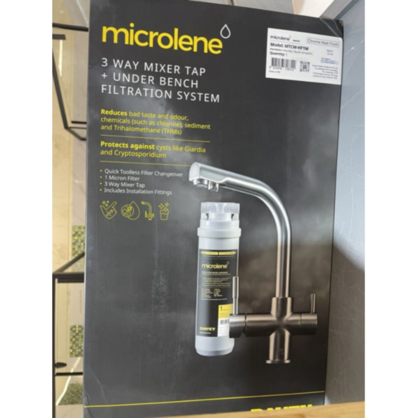 Kitchen Sink Mixer - Davey Microlene High Flow Under Bench Filtration System, Kitchen Mixer - NZ DEPOT