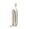 SOGA 10x28cm Ornament Modern Stickman Art Sculpture Minimalist Resin Statue Round Head for Home Decor and Bookend, Home & Living, Home Decor, Indoor Pots, Planters and Plant Stands, , ,  - NZ DEPOT 1