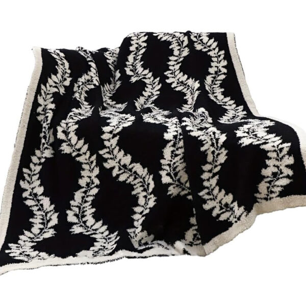 SOGA 130x170cm Throw Blanket Retro Vine Pattern Casual Stylish Cozy, Home>Bed Linen>Throws And Blankets>Blankets, , , , ,  - NZ DEPOT 1