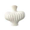 SOGA 25X24cm Small Matte White Ornament Vases Countertop Decoration Accessories Porch Crafts Home Decor, Home & Living>Home Decor>Indoor Pots, Planters and Plant Stands, , , , ,  - NZ DEPOT 1