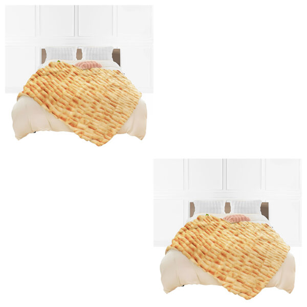 SOGA 2X 150x200cm Throw Blanket Camel Brown Double Layer Rabbit Fur Cozy Comfort with Stylish Decor, Home>Bed Linen>Throws And Blankets>Blankets, , , , ,  - NZ DEPOT 1