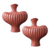 SOGA 2X 28X30cm Large Ornament Vases Countertop Decoration Accessories Porch Crafts Home Decor, Home & Living>Home Decor>Indoor Pots, Planters and Plant Stands, , , , ,  - NZ DEPOT 1