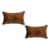 SOGA 2X 30cm Throw Pillow Dark Brown Leopard Lumbar Decorative Cushion for Living Room, Furniture>Living Room Furniture>Occasional Chairs, , , , , - NZ DEPOT 1