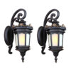 Vintage Lantern 2X 62cm Wall Light Elegant Aluminum & Glass Design Classic Outdoor Lighting Rustic Vintage Style, Home & Living>Lighting>Indoor Lights>Lamps, , , , ,  - NZ DEPOT 1