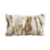 SOGA 30cm Throw Pillow Coffee Rabbit Fur Lumbar Warm Cozy Decorative Cushion Home Decor, Furniture>Living Room Furniture>Occasional Chairs, , , , ,  - NZ DEPOT 1