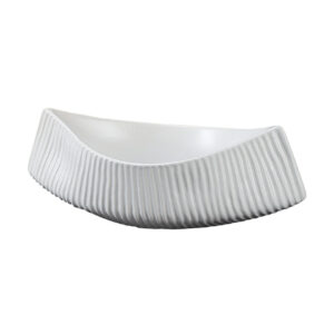 SOGA 37x12.5cm Ornament Boat Shaped Plate Ceramic Food Decoration Serving Tray For Kitchenware, Home & Living, Home Decor, Indoor Pots, Planters and Plant Stands, , ,  - NZ DEPOT 1