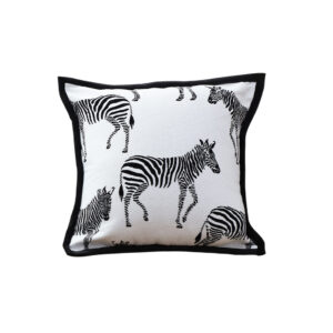 SOGA 45cm Black and White Light Luxury Zebra Cushion Decorative Square Pillow Living Room, Furniture, Living Room Furniture, Occasional Chairs, , ,  - NZ DEPOT 1