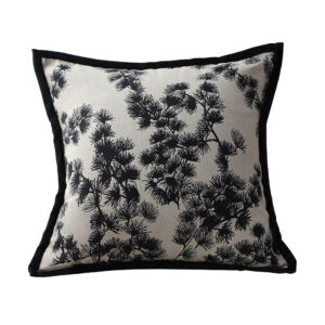 SOGA 45cm Throw Pillow Black and White Wide Border Square Pillow Stylish Decorative Cushion Living Room, Furniture, Living Room Furniture, Occasional Chairs, , ,  - NZ DEPOT 1