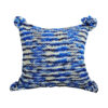 SOGA 45cm Throw Pillow Deep Sea Blue Gradient Dyed Decorative Soft Square for Couch or Bed, High resilience foam seating with sleek design, , , , ,  - NZ DEPOT 1