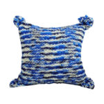 SOGA 45cm Throw Pillow Deep Sea Blue Gradient Dyed Decorative Soft Square for Couch or Bed, High resilience foam seating with sleek design, , , , ,  - NZ DEPOT 1