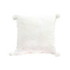 SOGA 45cm Throw Pillow  White Soft Plush Cushion Christmas Snowflake Ball Square For festive Holiday, Furniture>Living Room Furniture>Occasional Chairs, , , , ,  - NZ DEPOT 1